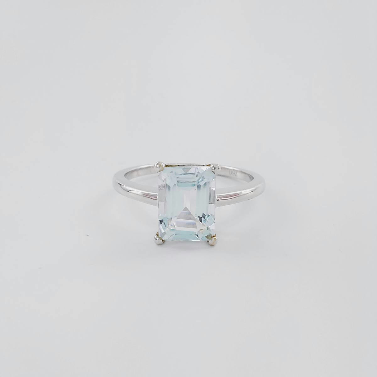 ANILLO AGUAMARINA